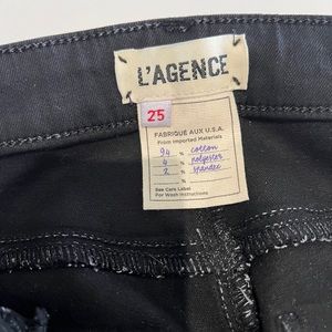 L’agence wax black jeans 25
